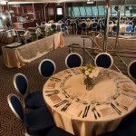 BL Party Boat Charter Dining Area