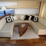 82 Sunseeker Predator yacht Saloon