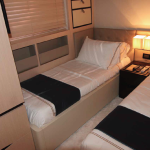 84' Azimut Yacht Guest Room