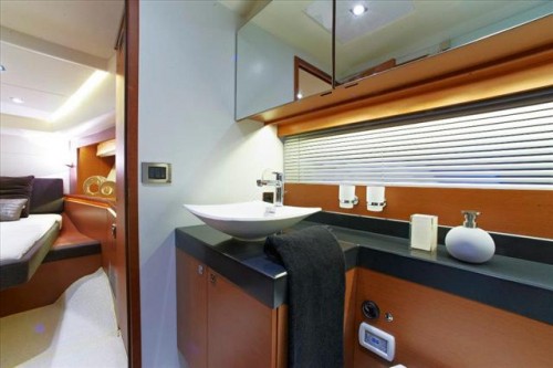 55 Prestige Yacht Rental Head