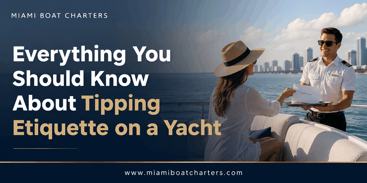 Everything You Should Know About Tipping Etiquette on a Yacht