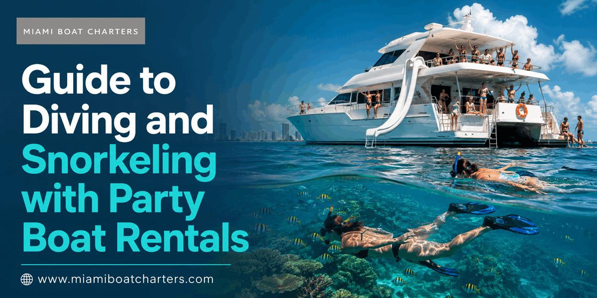 Guide to Diving and Snorkeling with Party Boat Rentals