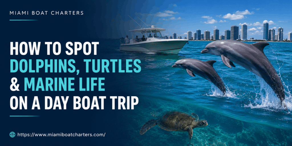 How to Spot Dolphins, Turtles & Marine Life on a Day Boat Trip