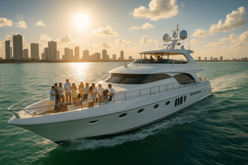 Top Events To Host On Your Next Yacht Rental in Miami