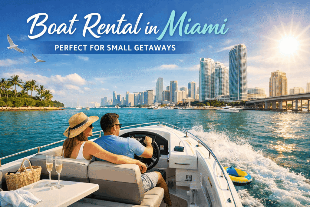 Boat Rental in Miami: Perfect for Small Getaways