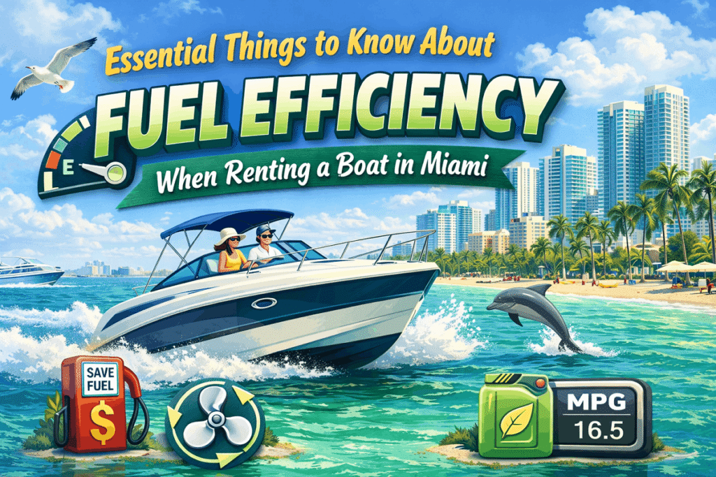 Essential Things to Know About Fuel Efficiency When Renting a Boat in Miami