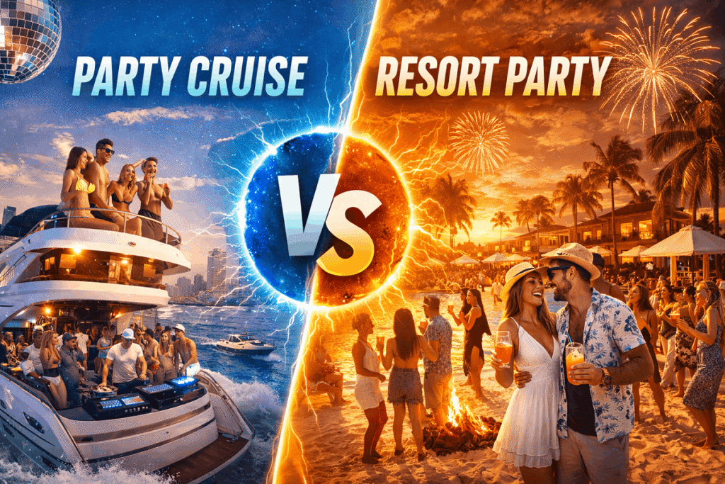 Party Cruise Vs Resort Party: Which is a Better Deal?
